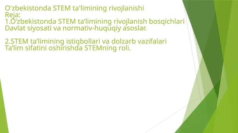 STEM Ta'limi
