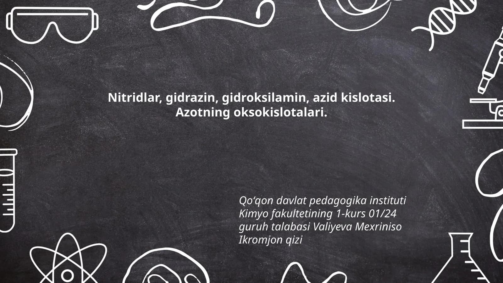 Azotning oksokislotalari