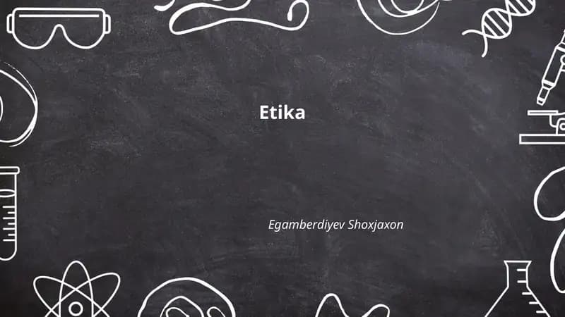 Etika