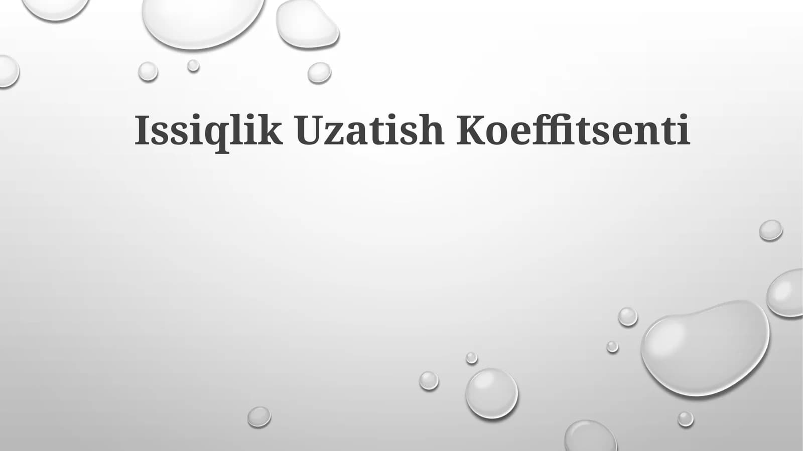 IssiqlikUzatishKoeffitsenti