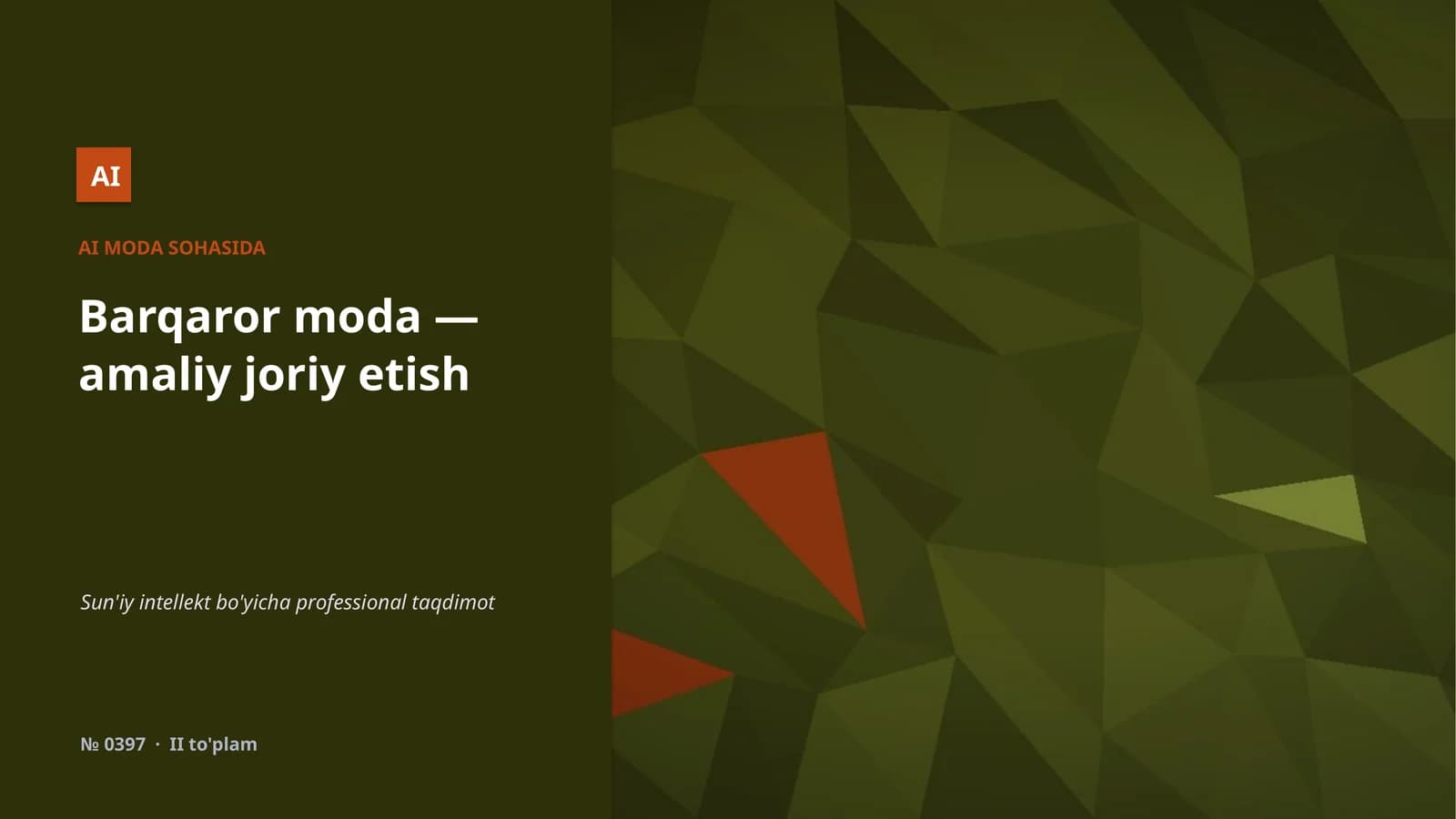 AI MODA SOHASIDA