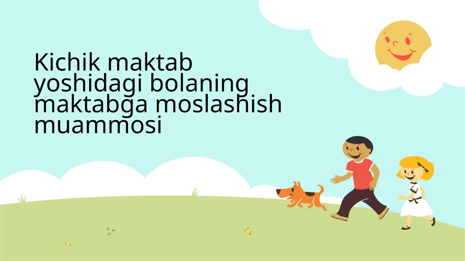 Kichik maktab yoshidagi bolaning maktabga moslashish muammosi