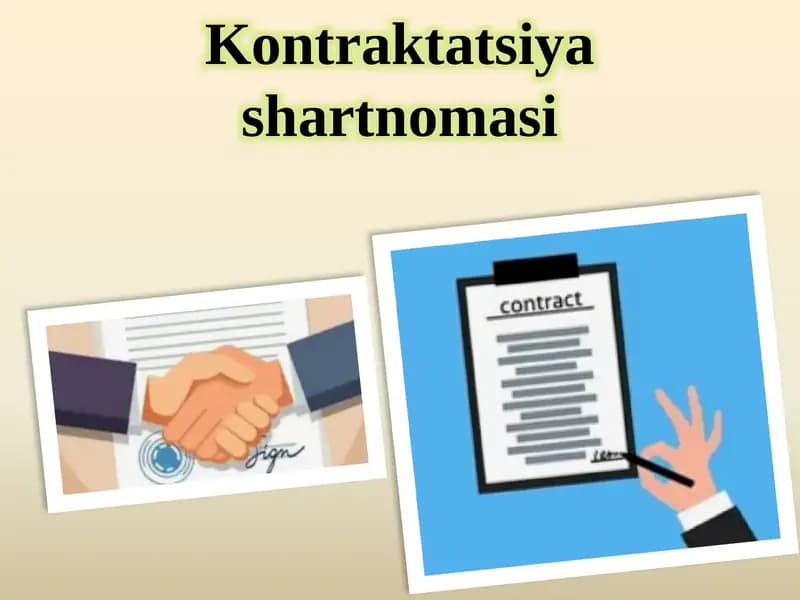Kontraktatsiyashartnomasi