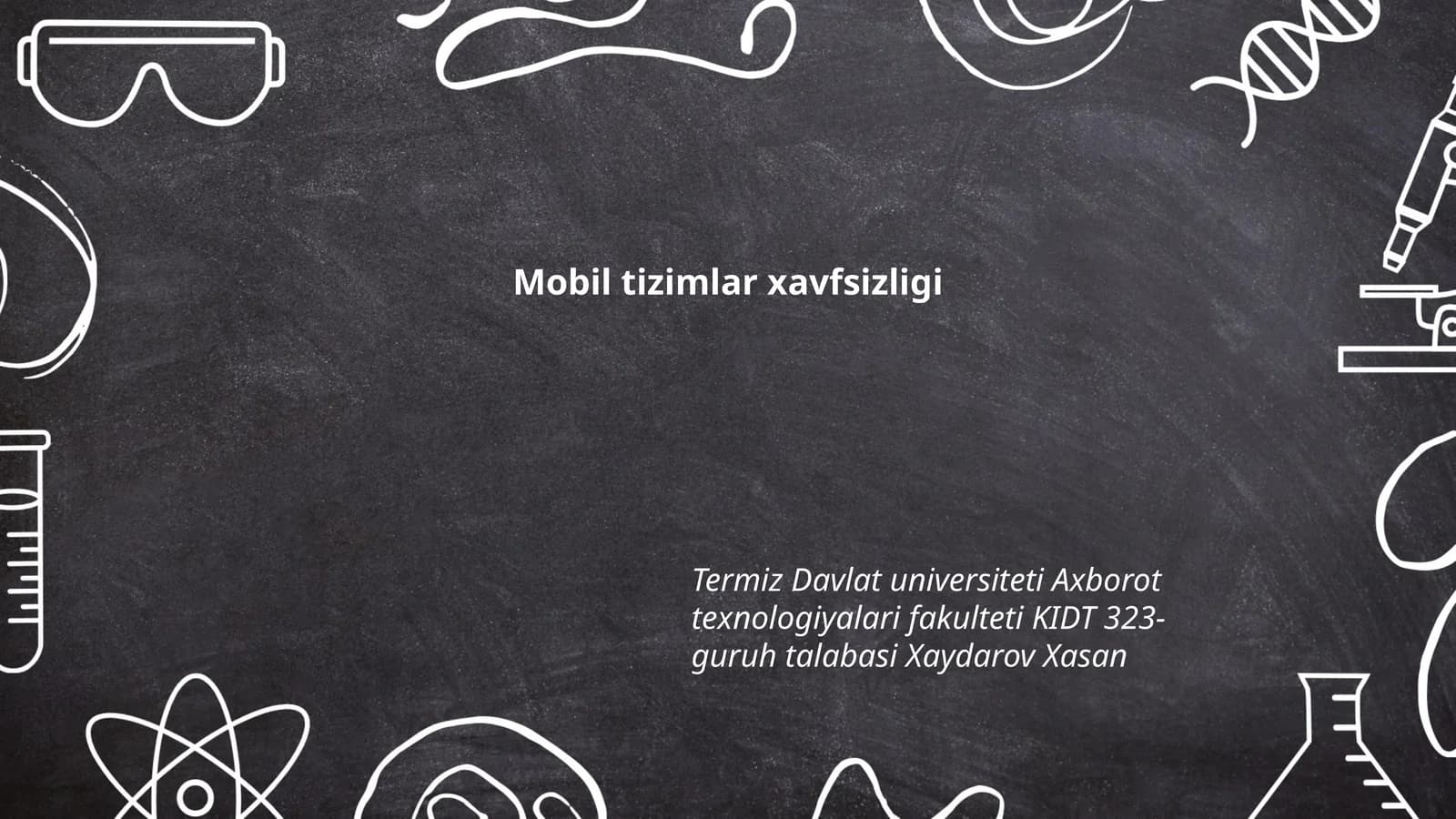 Mobil ilovalar xavfsizligi