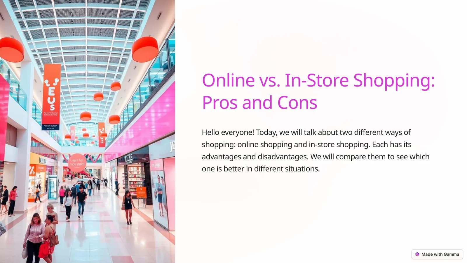 Online vs. In-Store Shopping: Pros and Cons