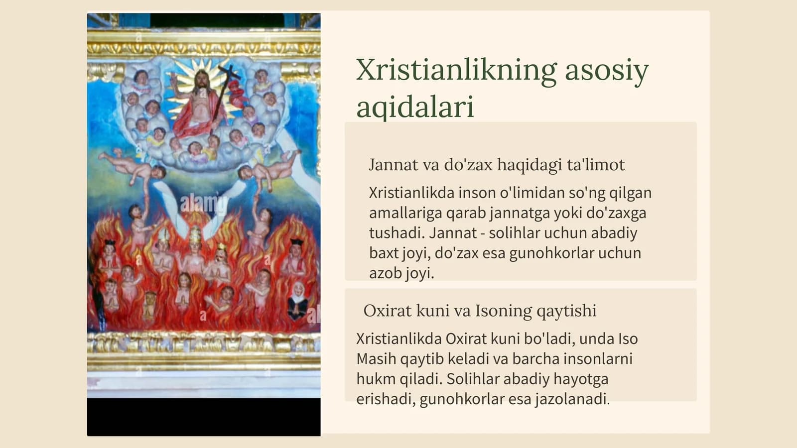 Xristianlikning asosiy aqidalari