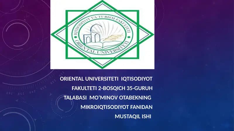 Iste’molchilar hatti-harakati