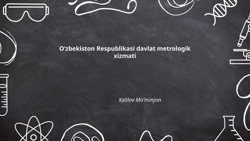 Davlat metrologiya tizimi