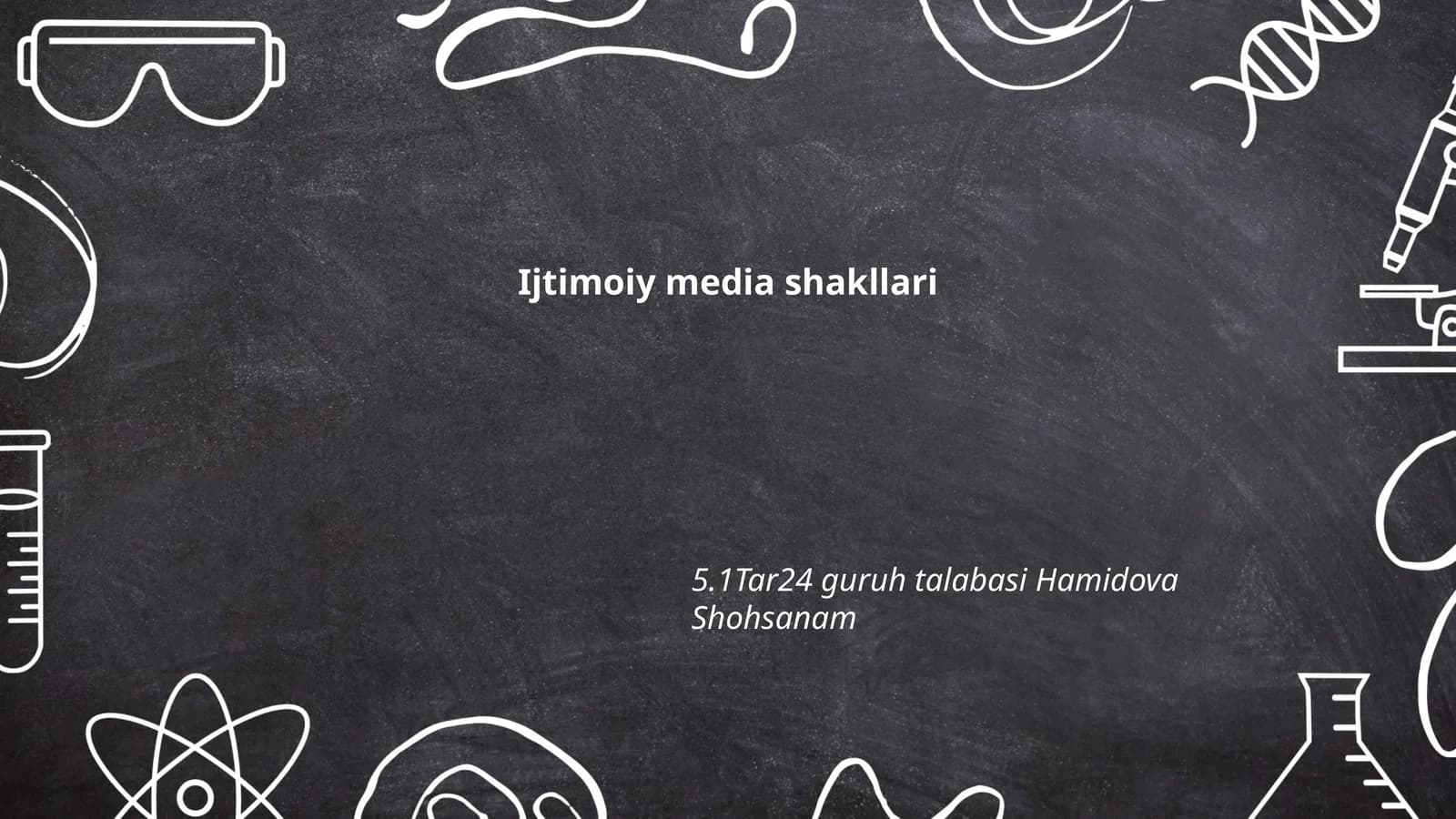 Ijtimoiy media shakllari