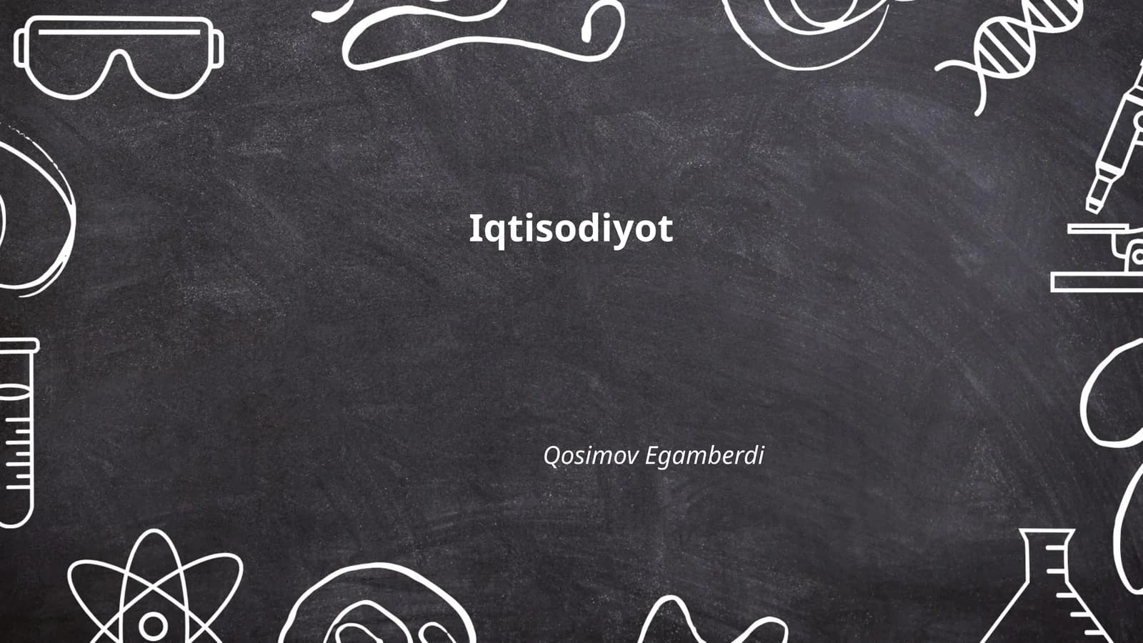 Iqtisodiy o'sish va rivojlanish