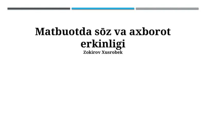 Tarixiy istiqbollar