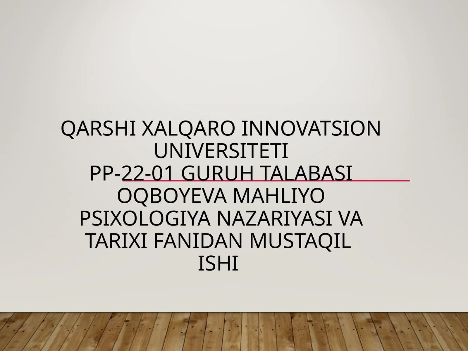 PSIXOLOGIYANI DASTLABKI VA O‘RTA ASRLARDA RIVOJLANISHI
