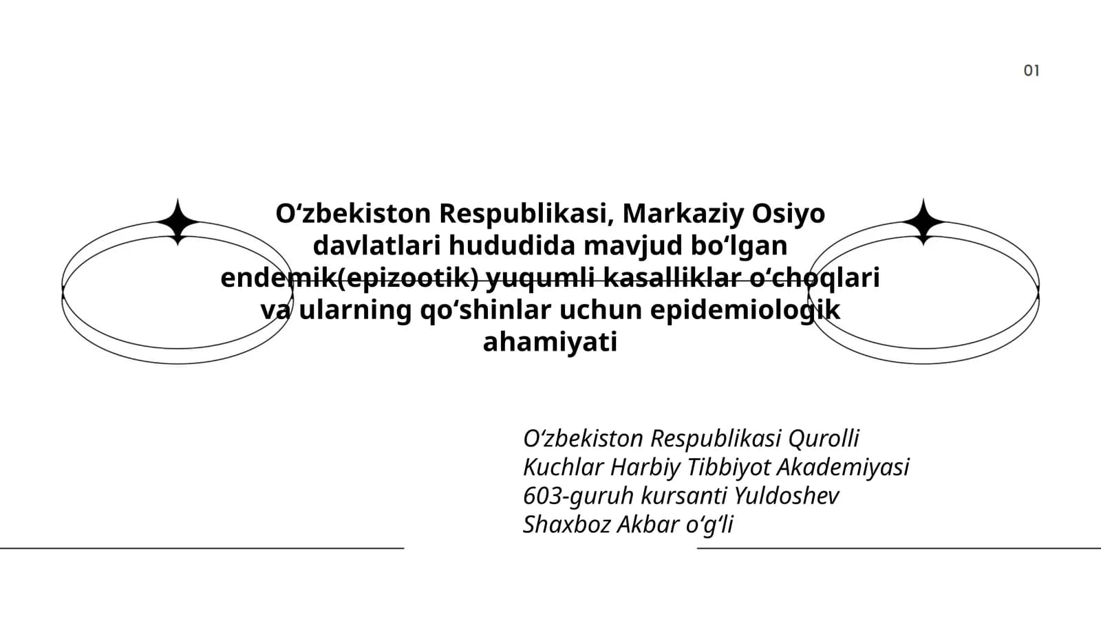 Endemik Yuqumli Kasalliklar va Epidemiologik Ahamiyati
