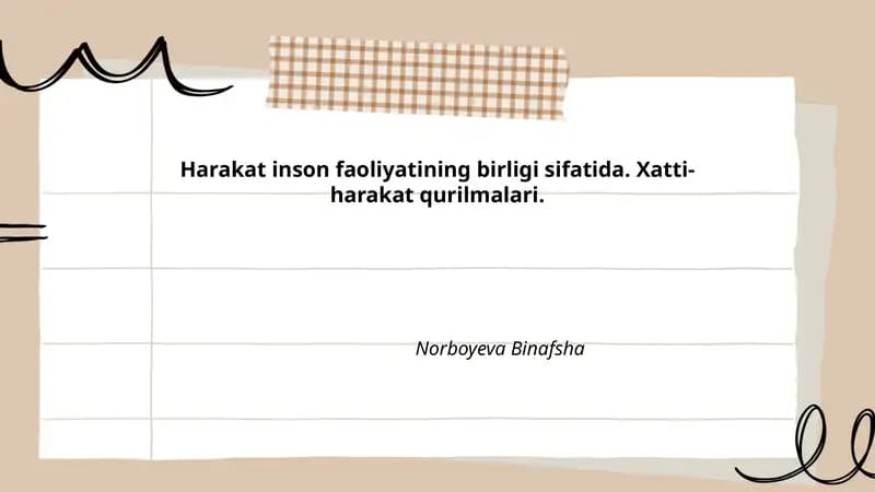 Xatti-harakat qurilmalari