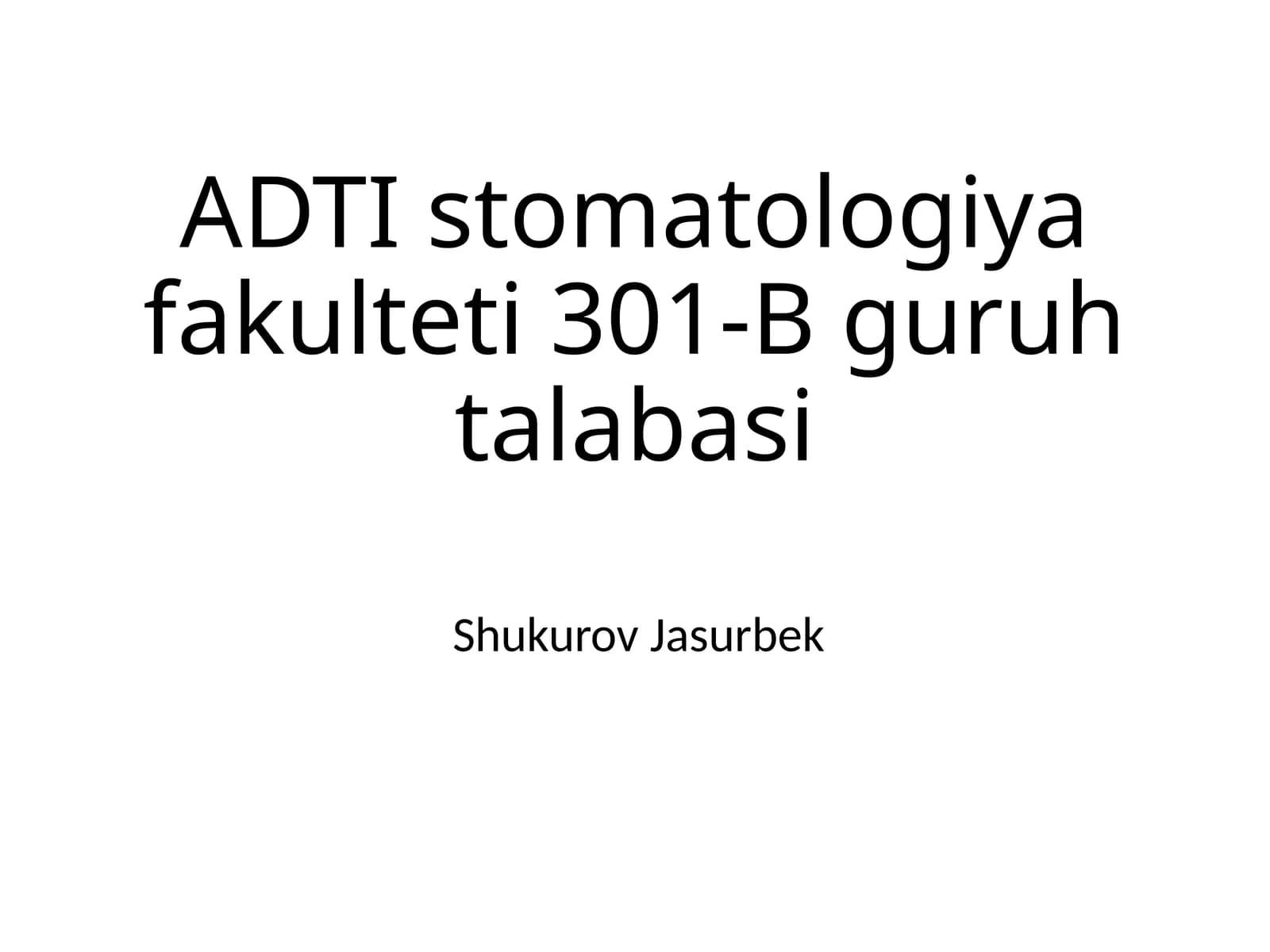 Torusal ogʻriqsizlantirish usuli