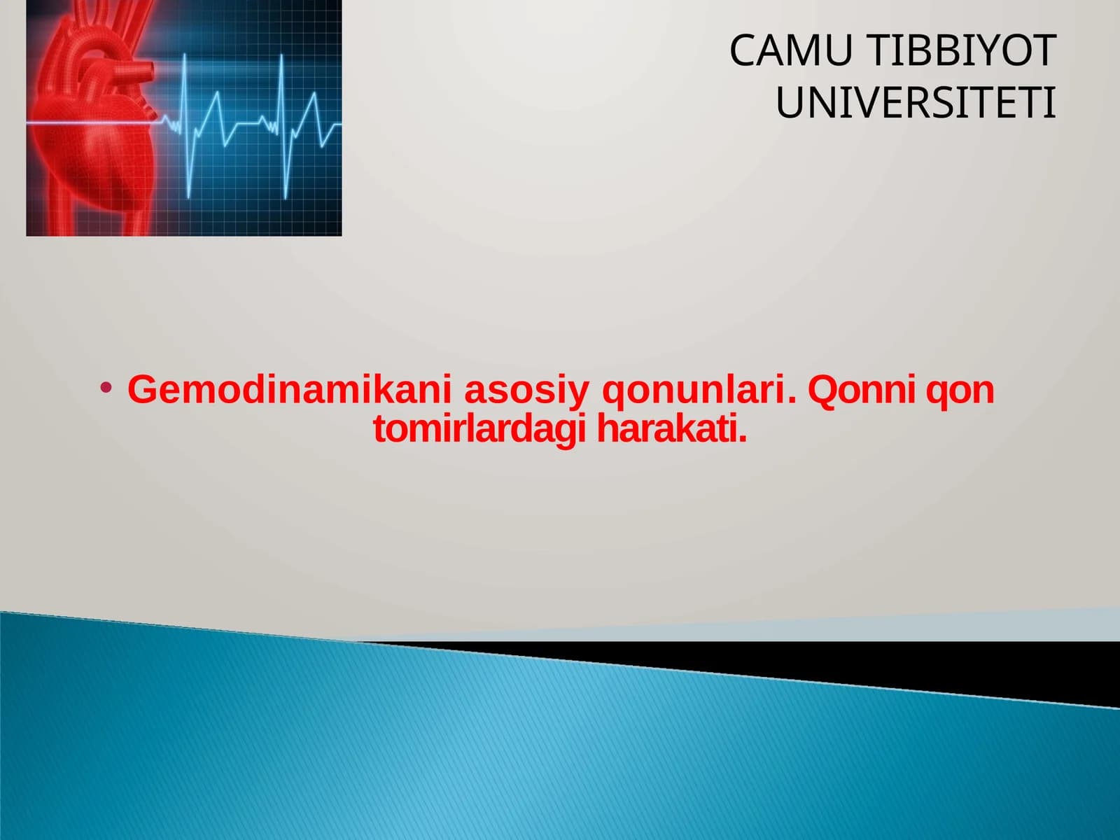 Gemodinamika nazorati
