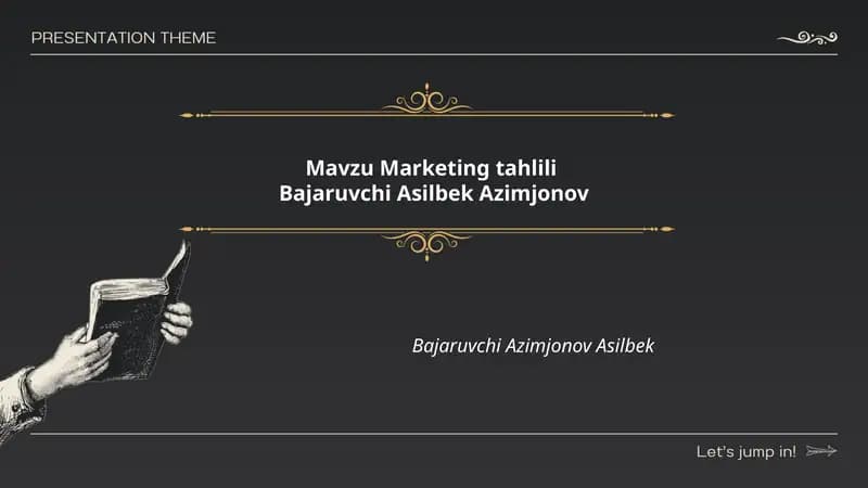 Marketing tahlili