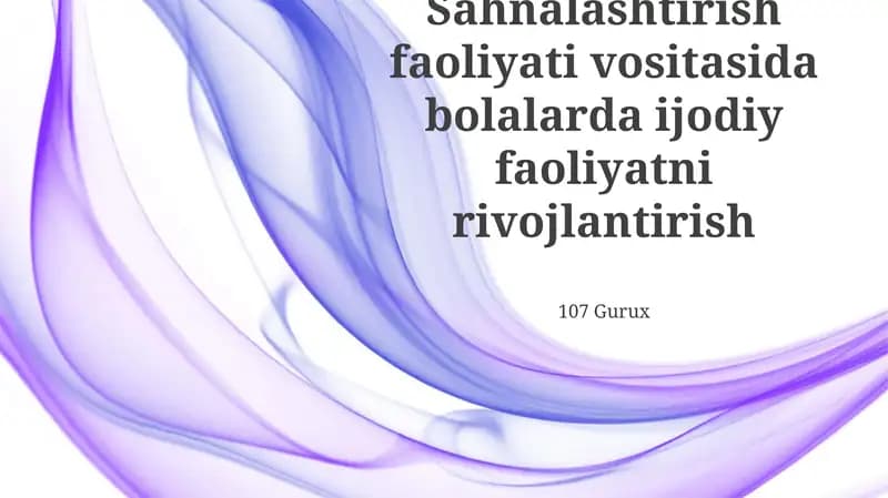 Improvizatsiya mashqlari