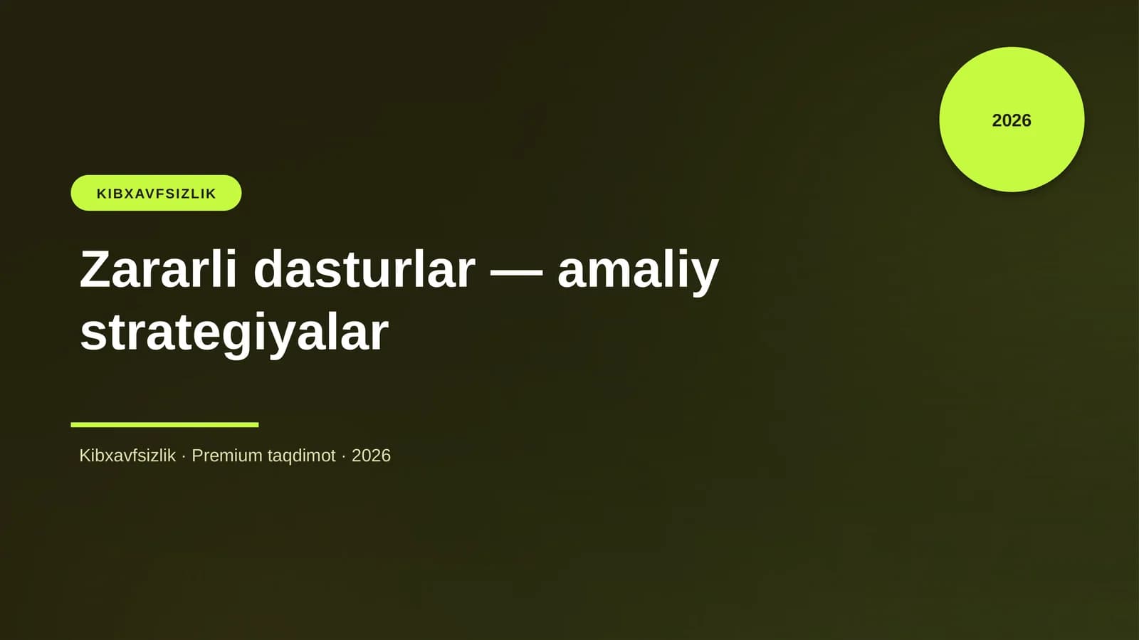 KIBXAVFSIZLIK