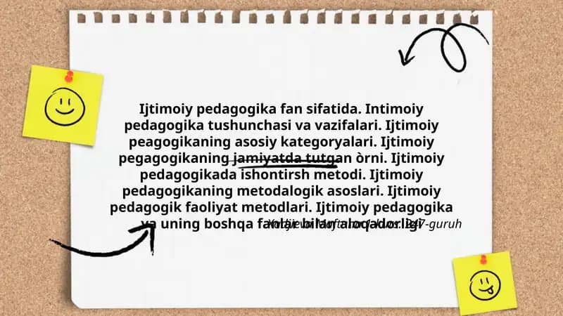 Ijtimoiy Pedagogika