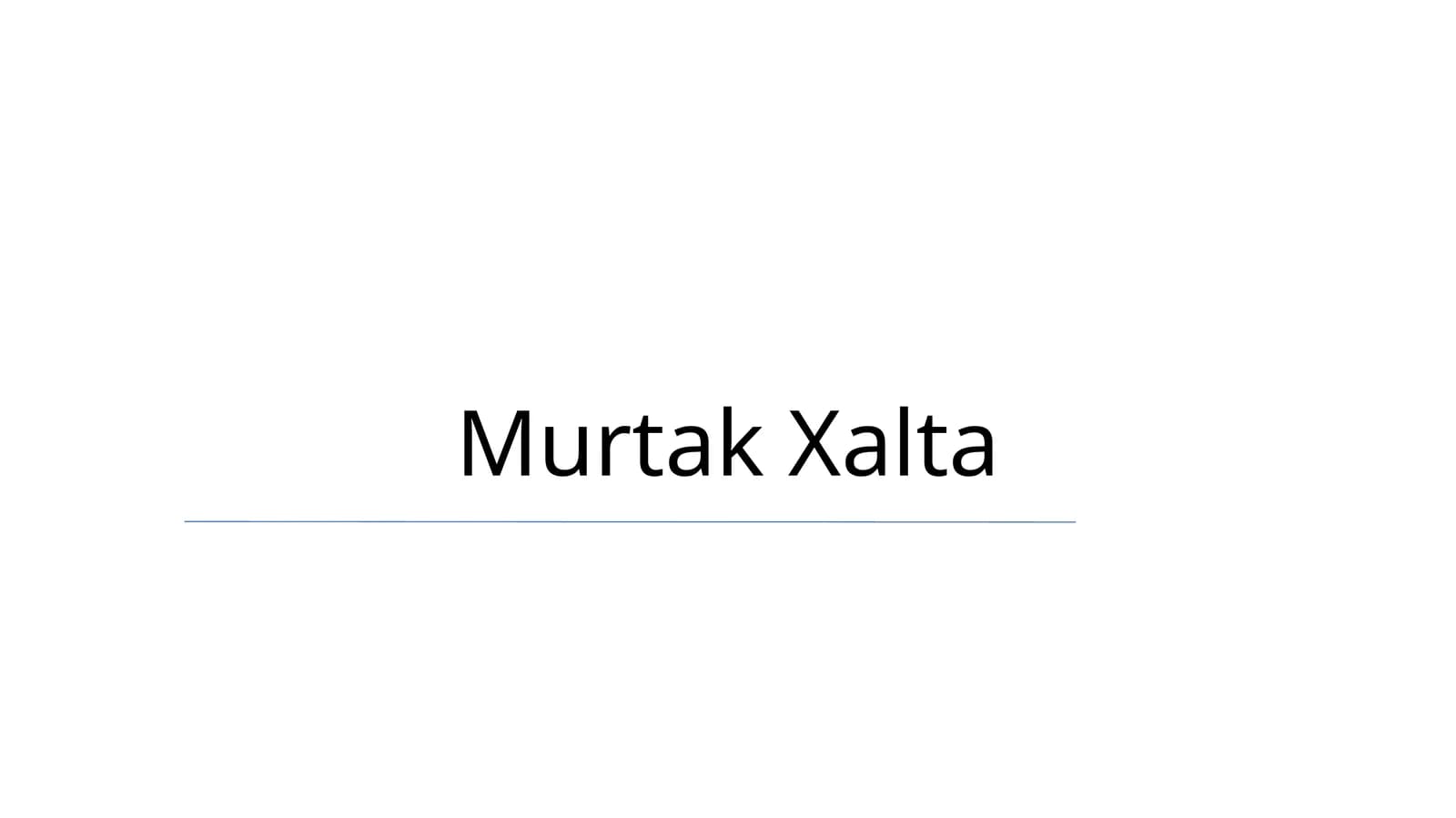 Murtak Xalta