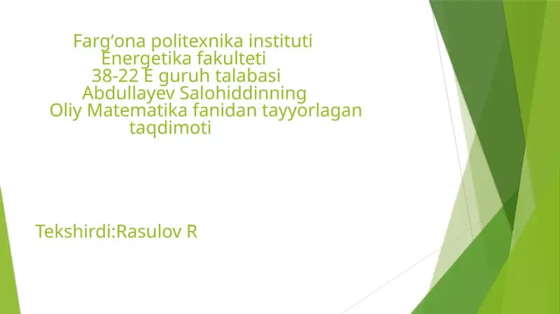 Irratsionalifodalarni integrallash