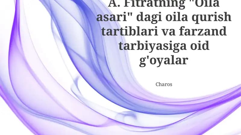 "Oila asari"