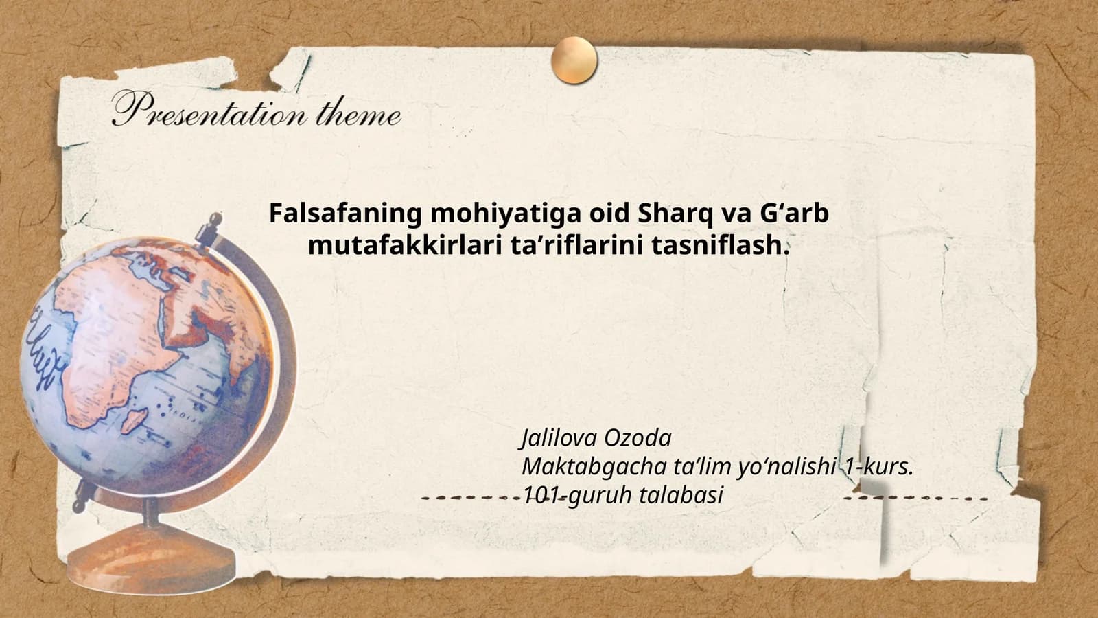 Falsafaning mohiyati