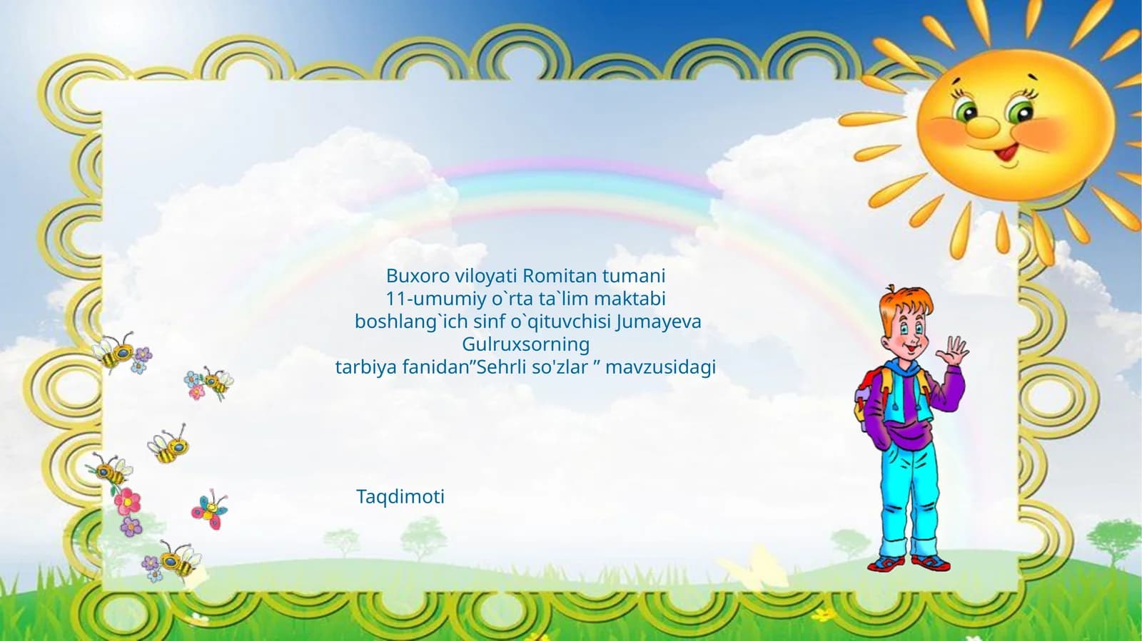 Sehrli so'zlar