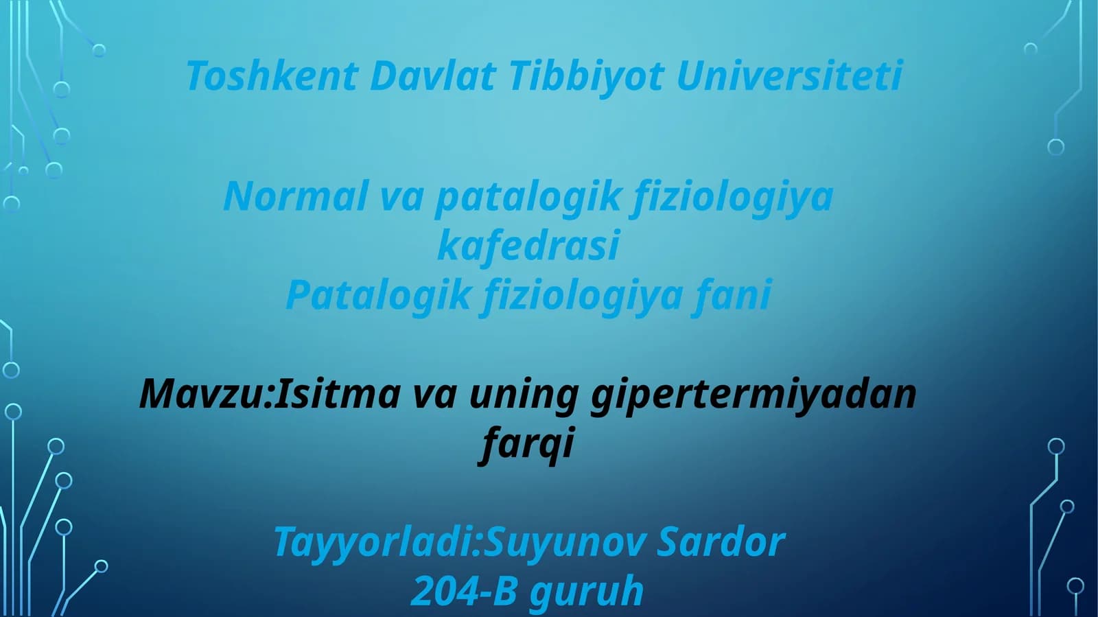 Isitmavauninggipertermiyadanfarqi
