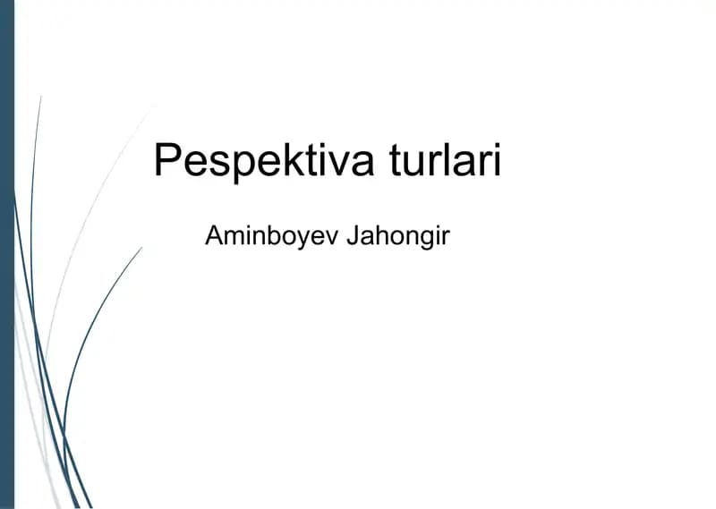 Perspektiva Turlari