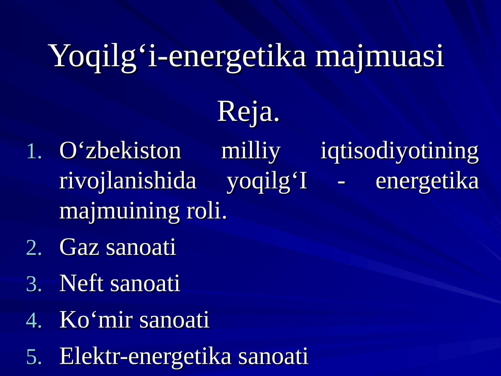Yoqilg‘i-energetika majmuasi