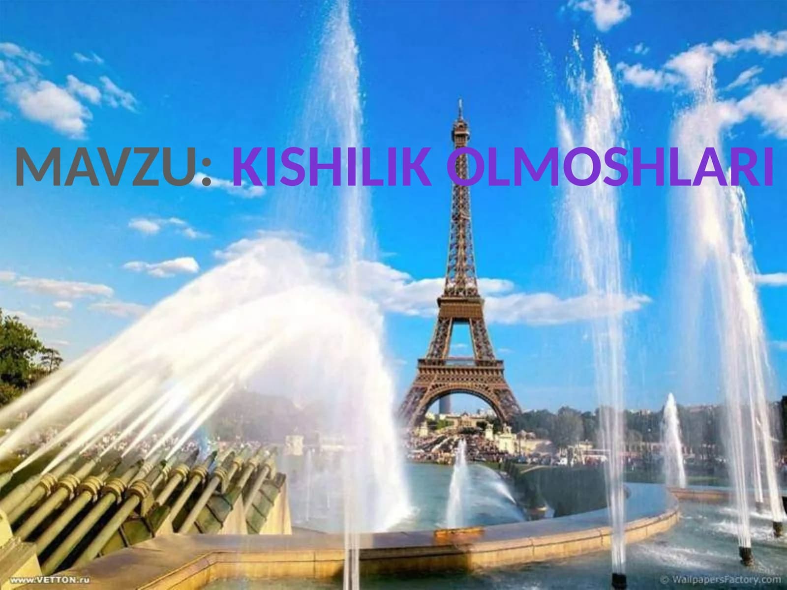 4-sinf Ona tili fanidan Kishilik olmoshlari mavzusida dars ishlanma
