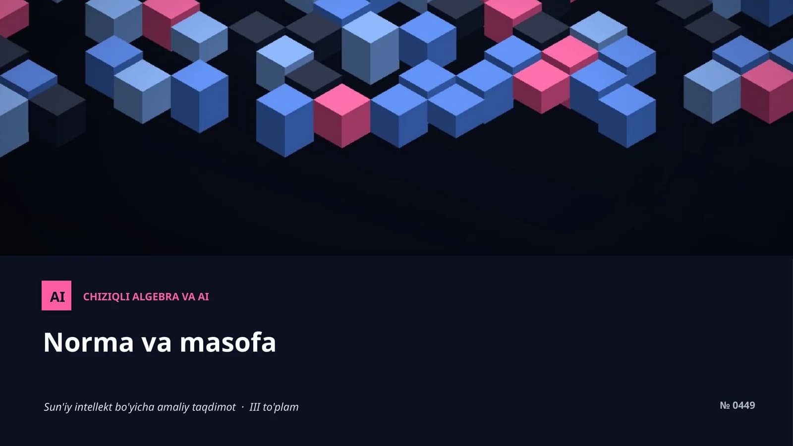 Norma va masofa