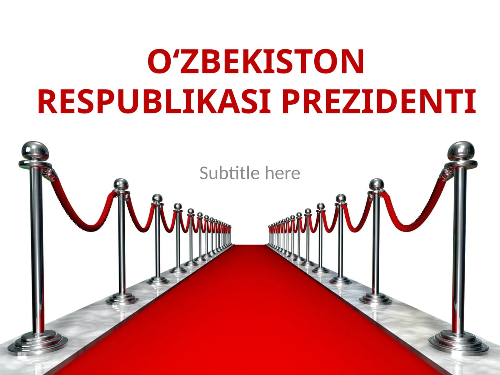 O‘zbekiston Respublikasi Prezidenti