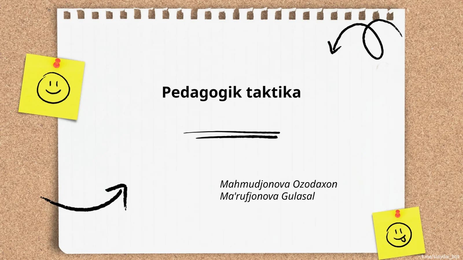 Pedagogik taktika