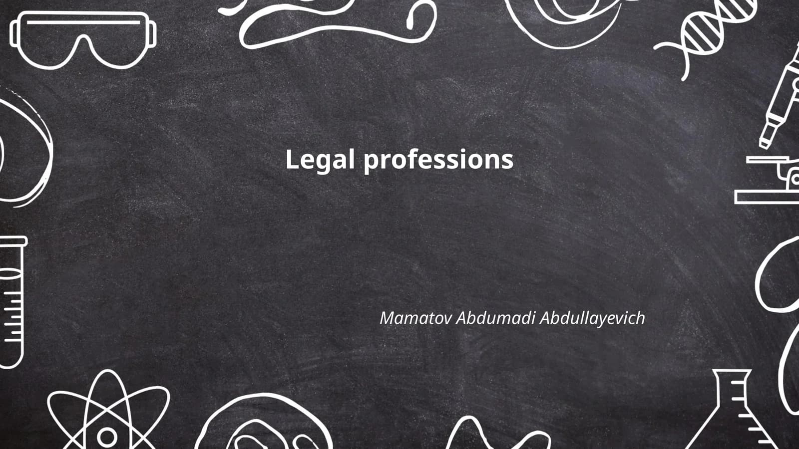 Legal Professions