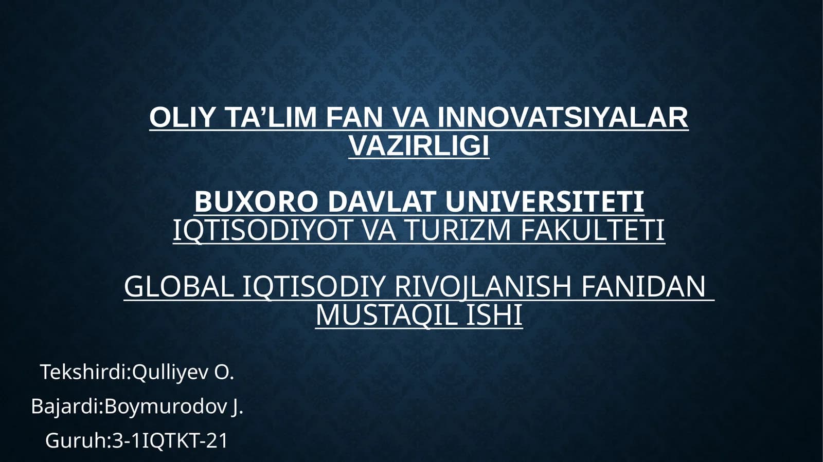XALQARO MEHNAT TASHKILOTI