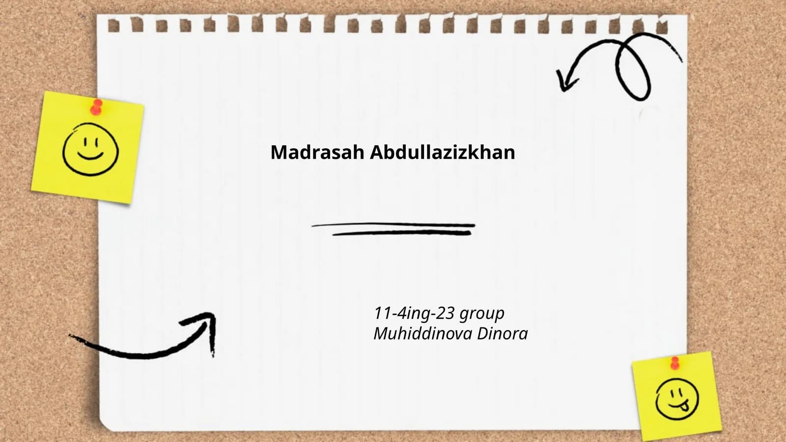 History of Madrasah Abdullazizkhan