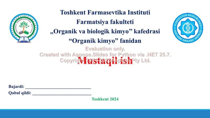7. Tutashgan arenlar. Taqdimot, 19 bet.