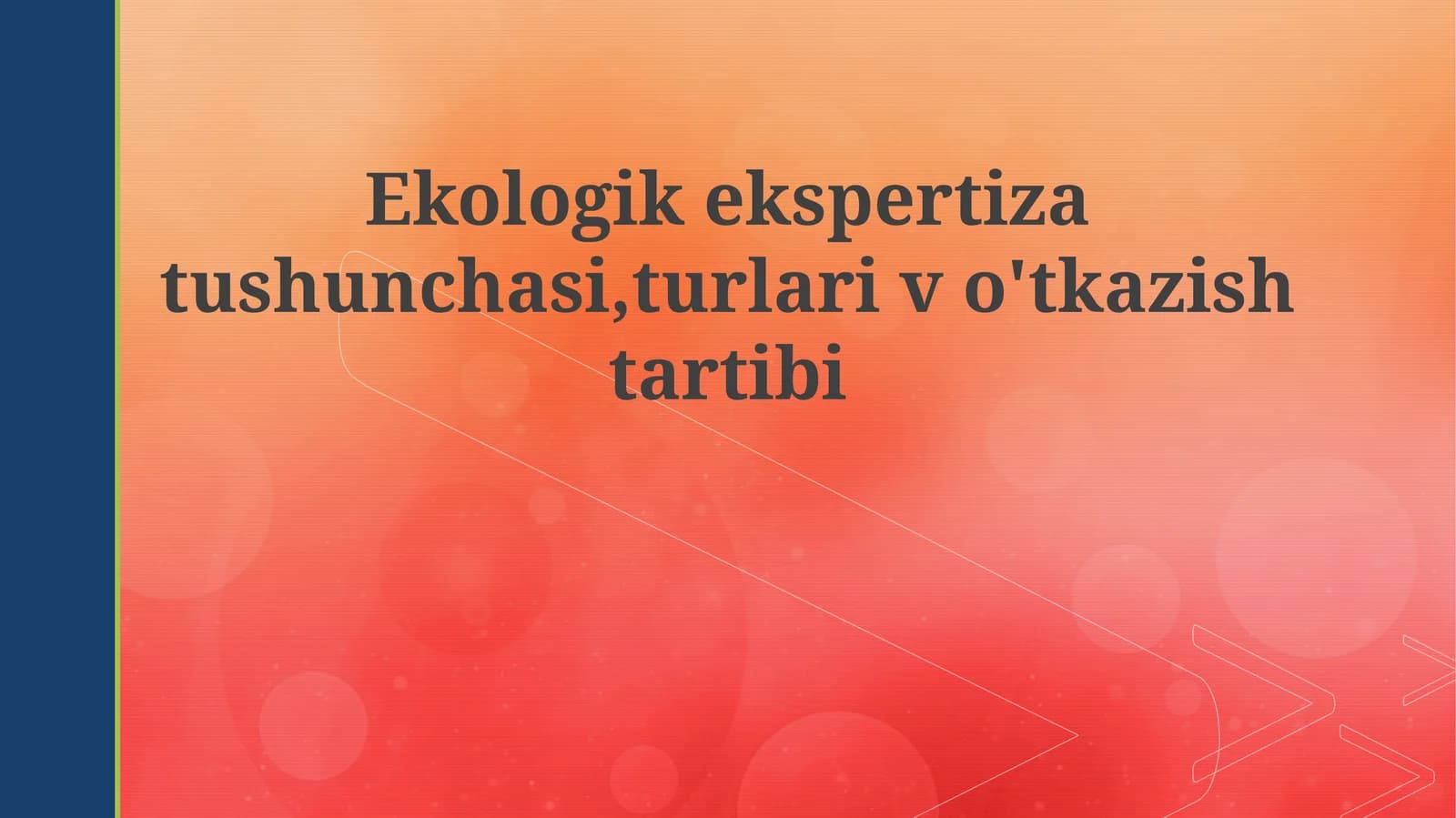 Ekologik ekspertiza
