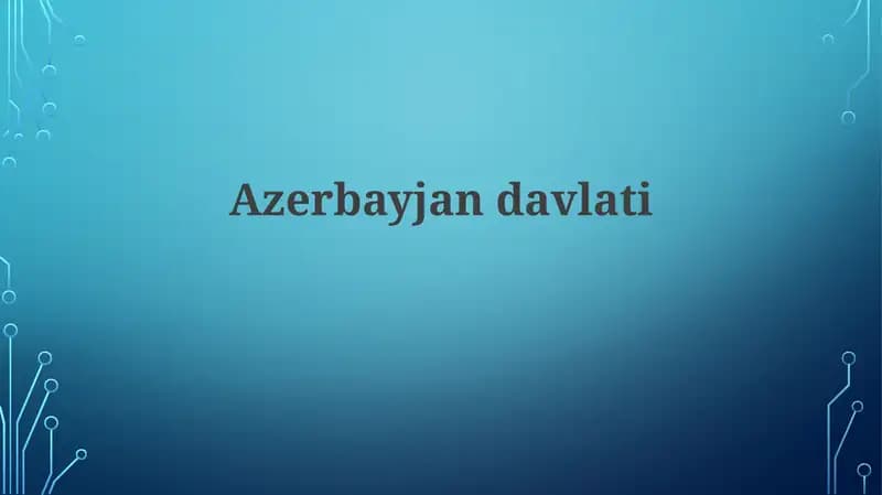 Oʻzbekistonning tarixi va geografiyasi