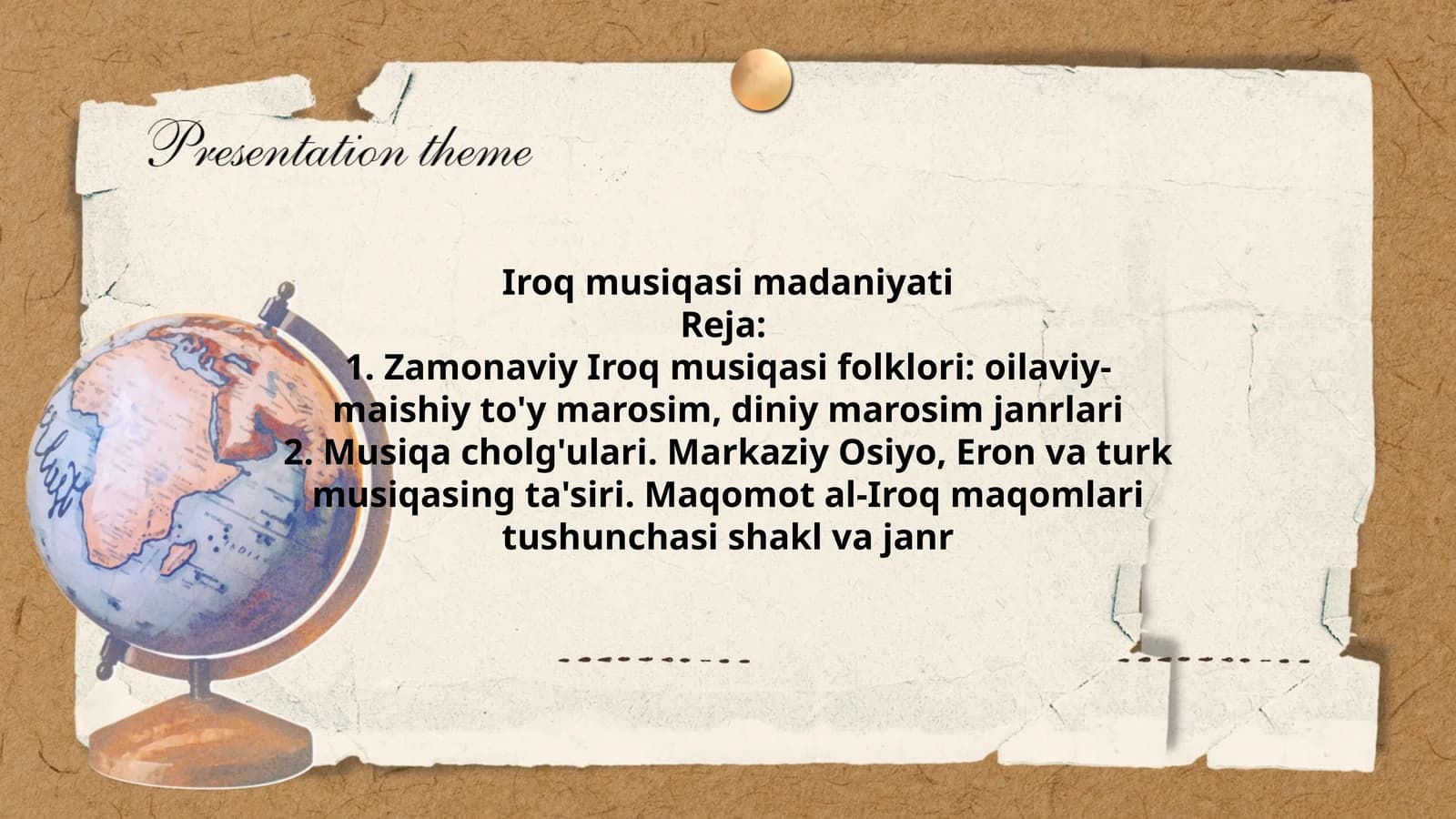 Iroq musiqasi madaniyati