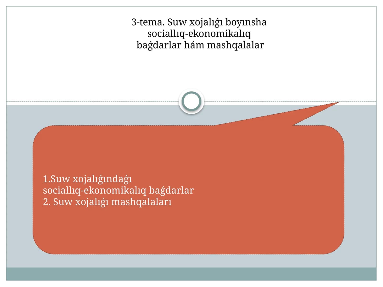 Suw xojalıǵı boyınsha