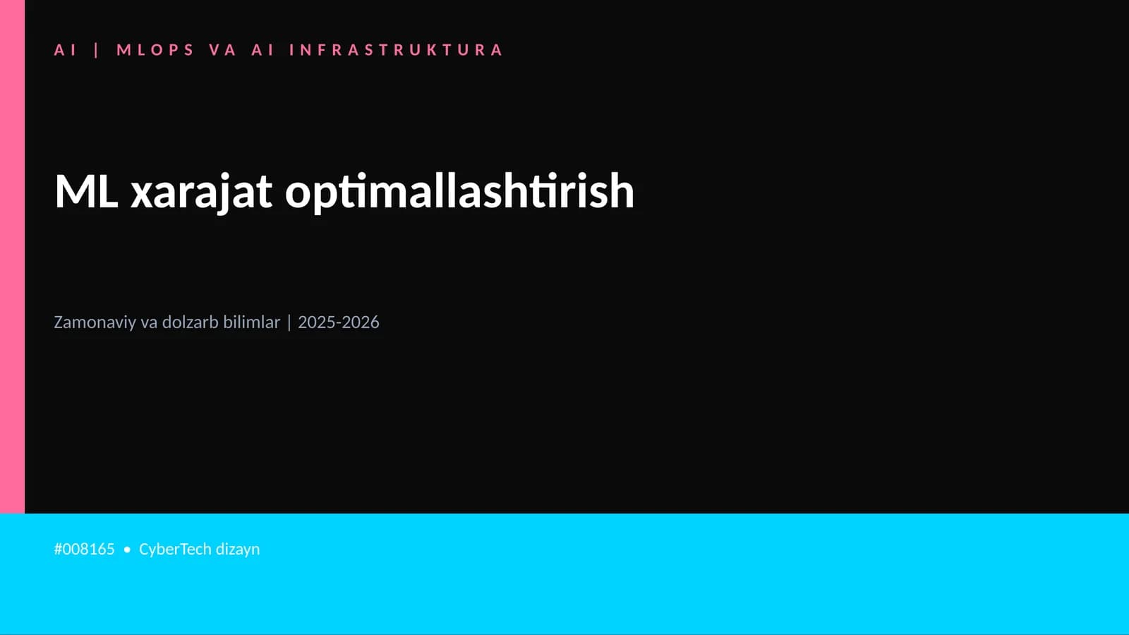 MLOPS VA AI INFRASTRUKTURA