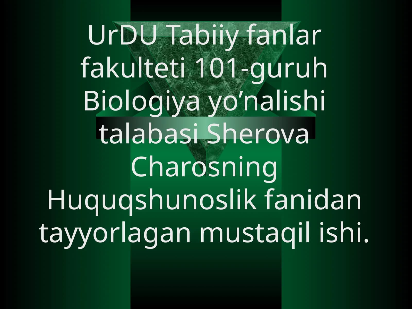 O'zbekiston Respublikasi Prezidenti haqqida
