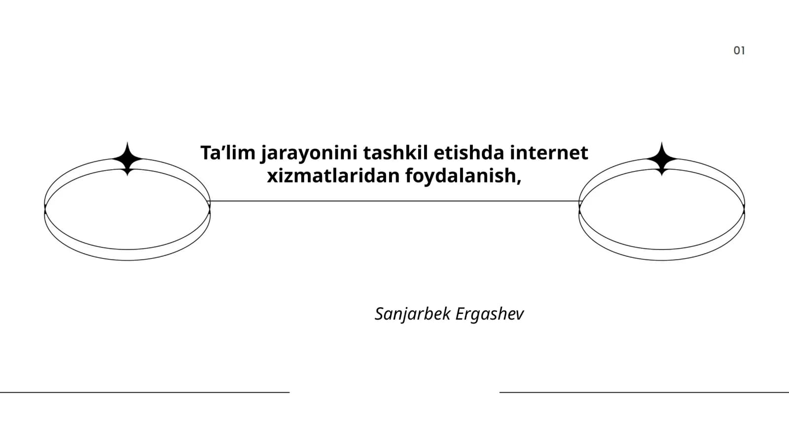 Taʼlim jarayonini tashkil etishda internet xizmatlaridan foydalanish