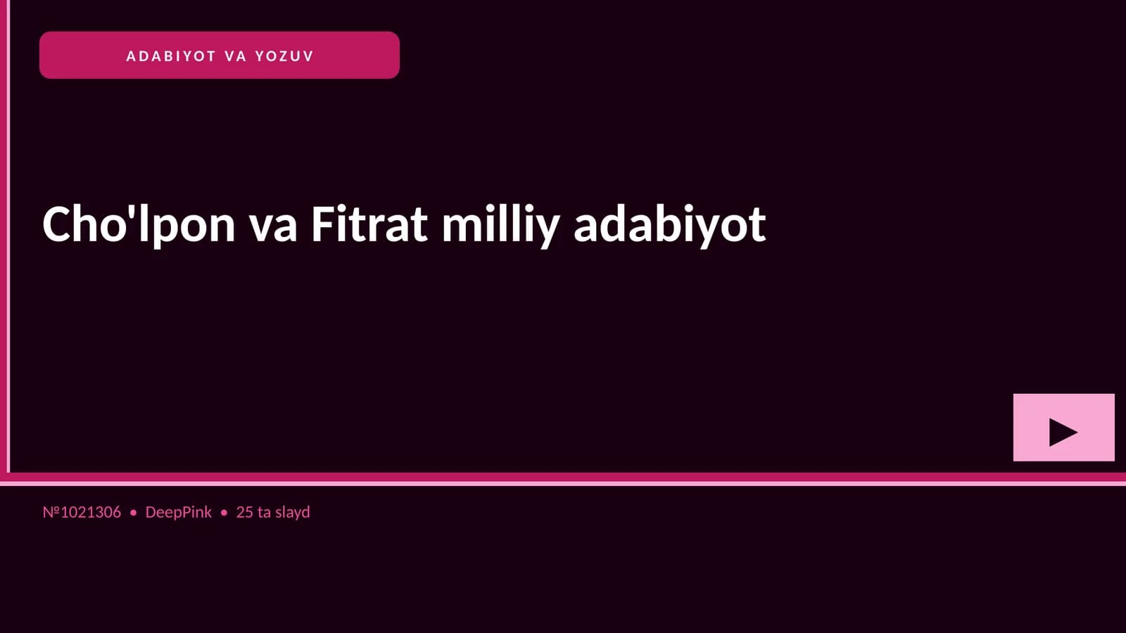 Cho'lpon va Fitrat milliy adabiyot