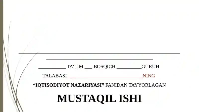 Kapital mablag‘larni optimal taqsimlash masalasi