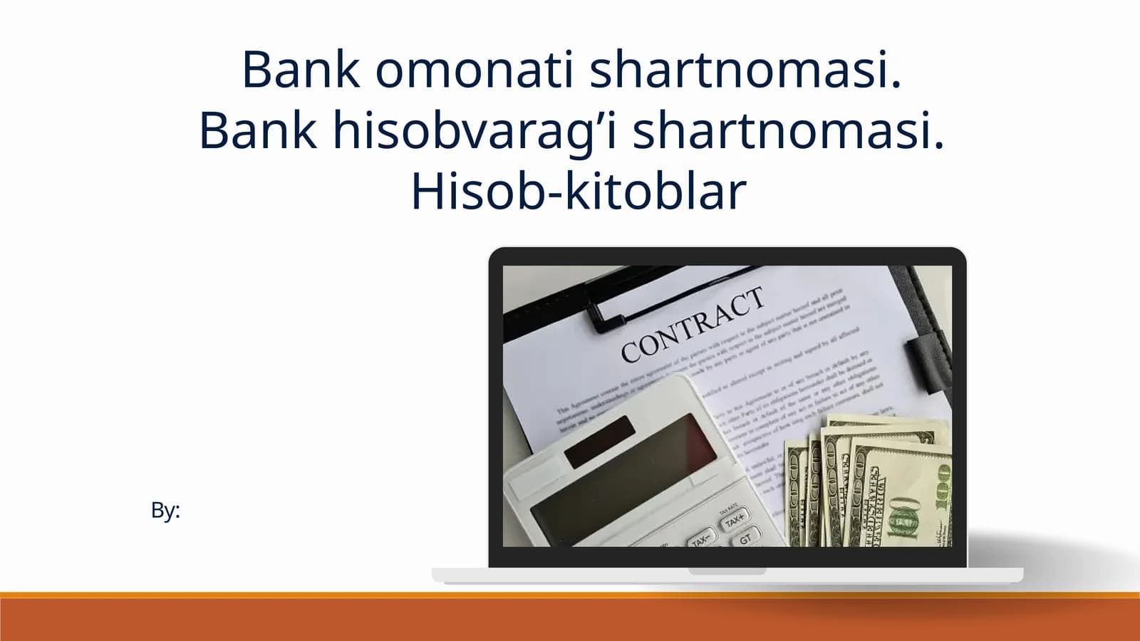 Bank omonati shartnomasi